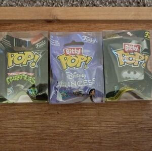 Funko Bitty Pop Bundle Of 3, New In Package, Collectibles